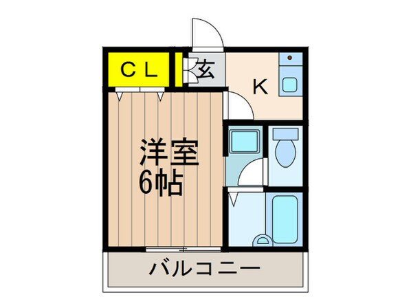 グリーンヒルカリムの物件間取画像